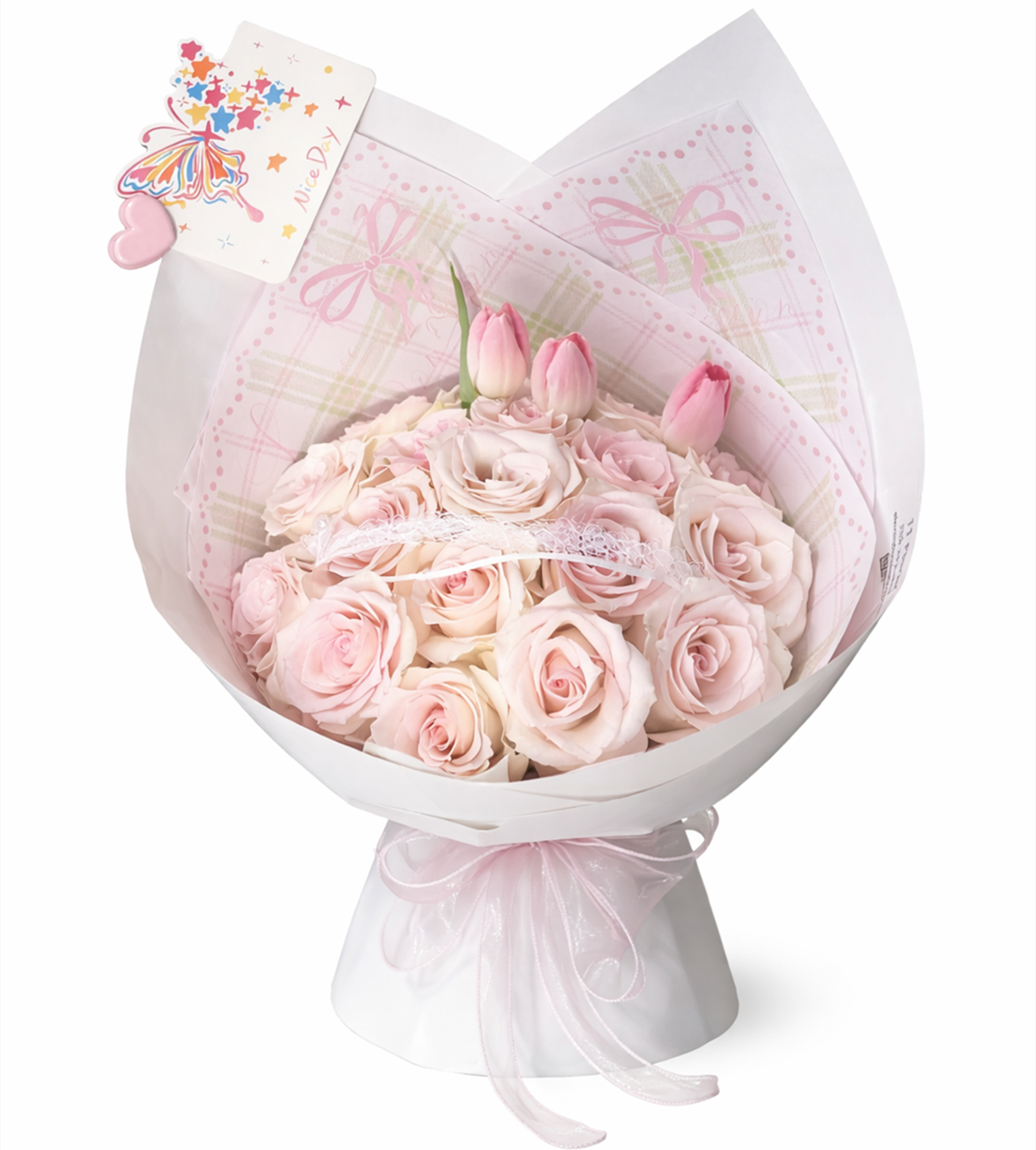 Sweet Blush Bunny Bouquet