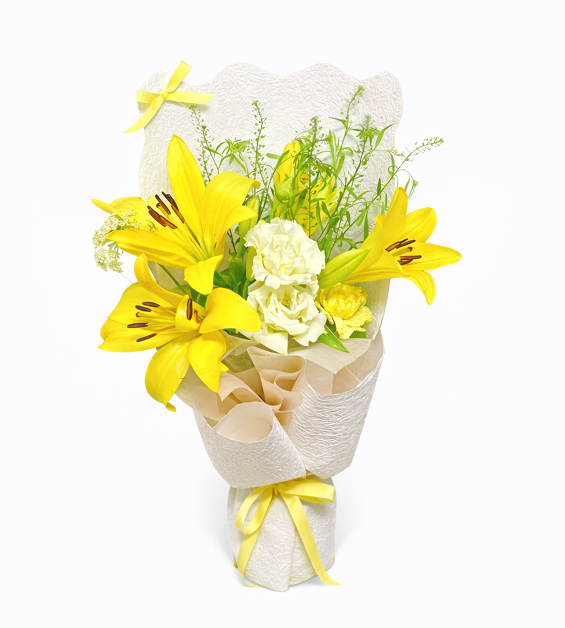 Good Luck Yellow Bouquet