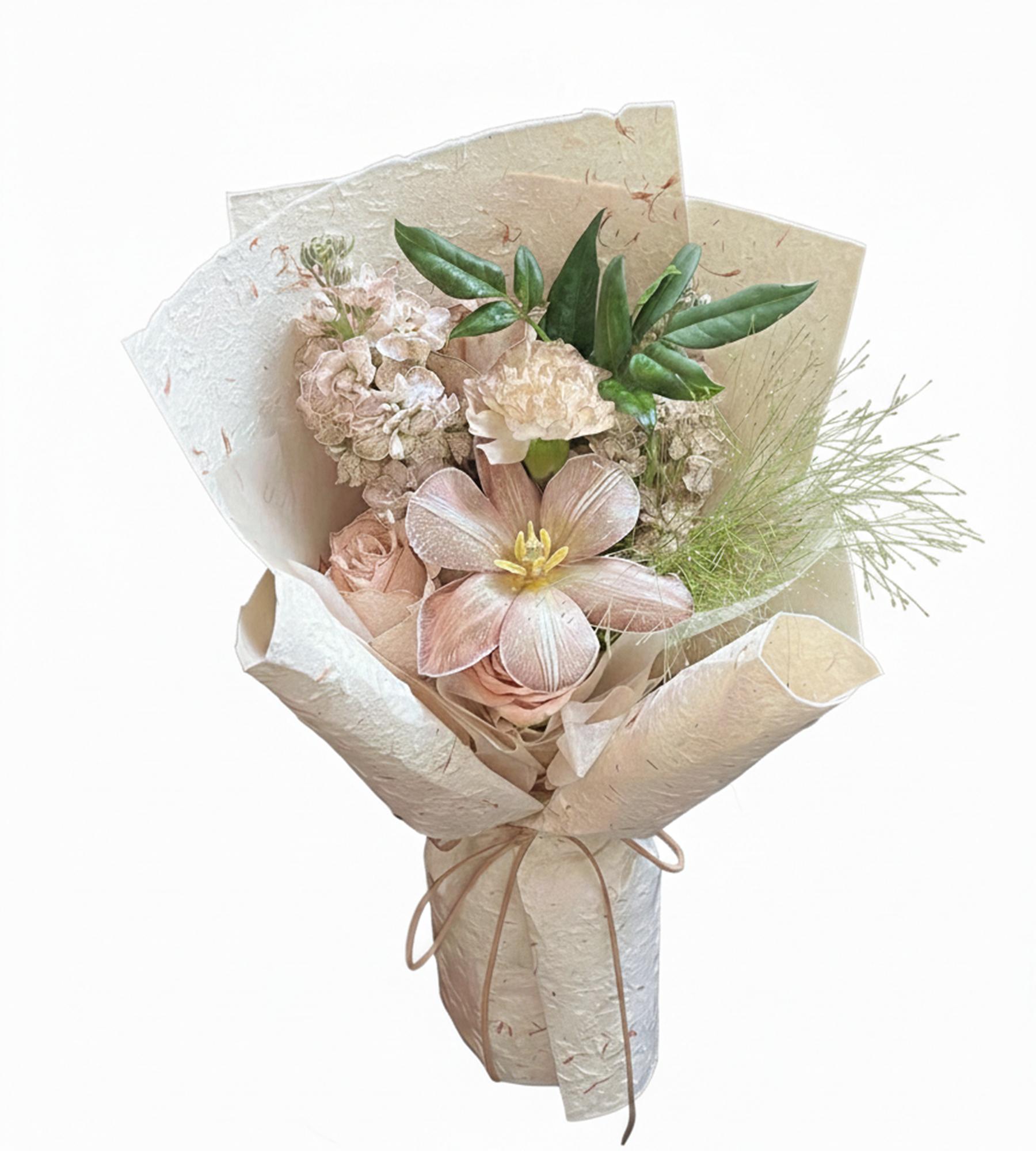Soft Blush Pastel Bouquet